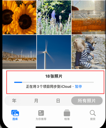 潮南苹果手机服务如何解决iPhone照片无法同步到 'iCloud 照片'