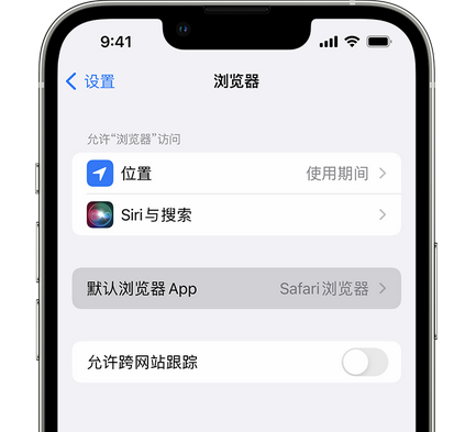 潮南苹果手机维修店分享如何在iPhone上设置默认浏览器 