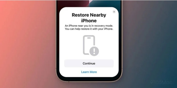 潮南苹果手机维修分享iOS 18无线恢复功能可用另一部iPhone恢复变砖的iPhone 16 