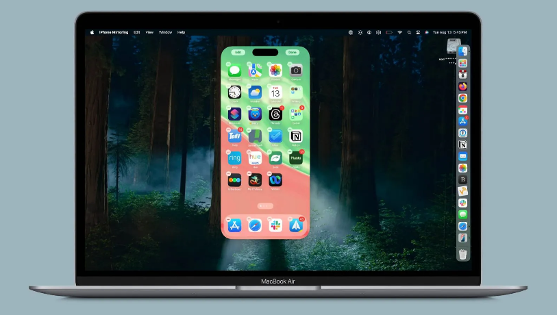 潮南苹果手机维修分享苹果 macOS 15 Sequoia 和 iOS 18 的 iPhone 投屏功能升级 